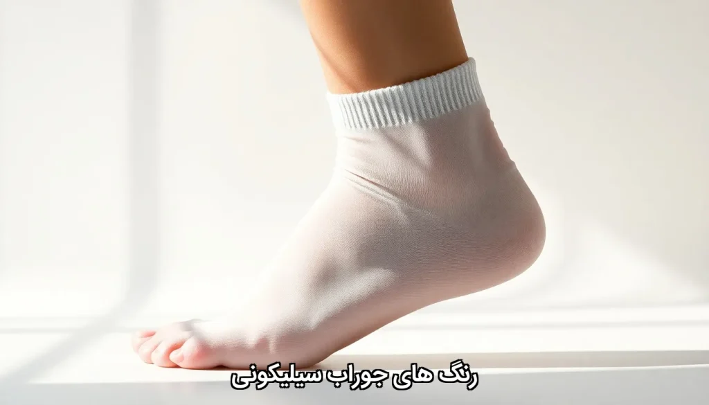 رنگ های جوراب سیلیکونی