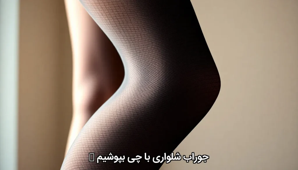 جوراب شلواری با چی بپوشیم