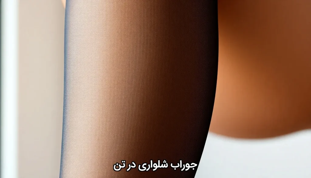 جوراب شلواری در تن