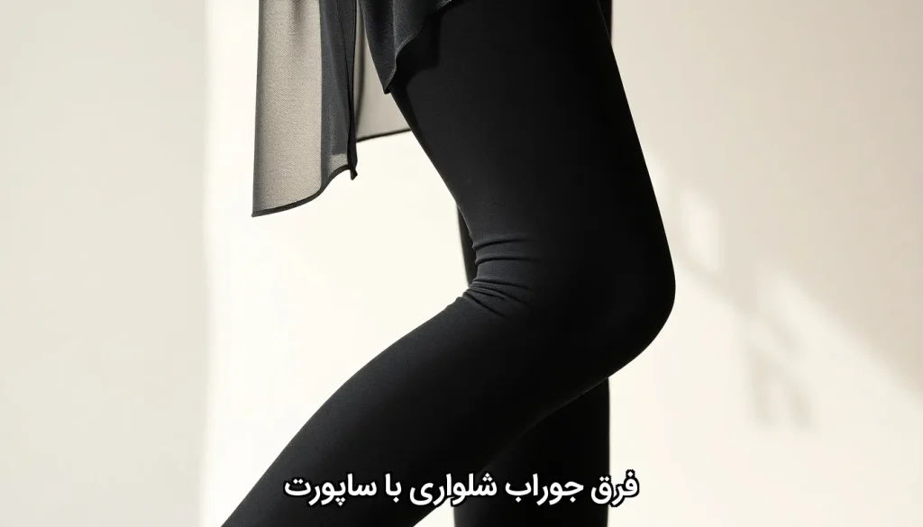 فرق جوراب شلواری با ساپورت